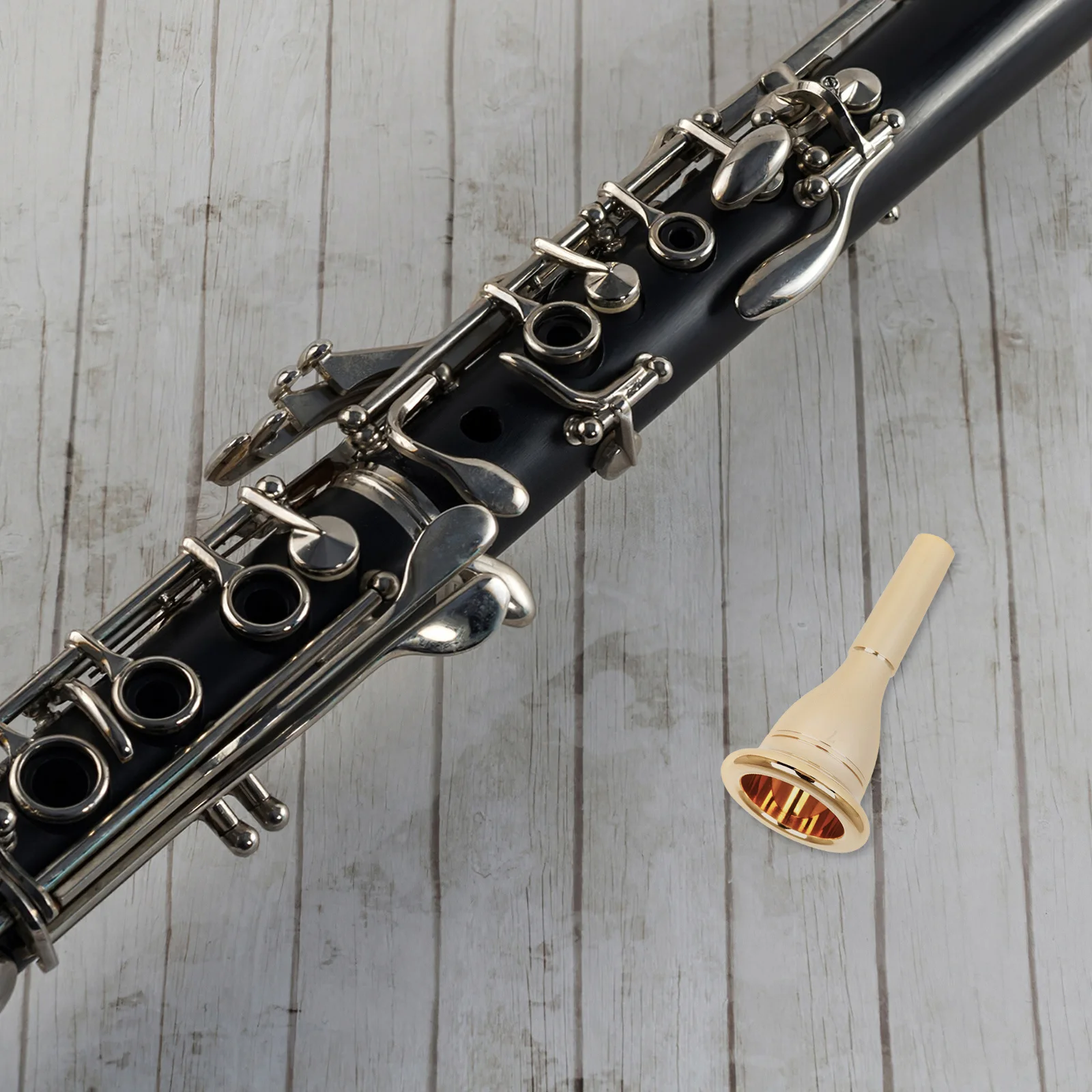 

1Pcs Tuba Mouthpiece Durable Brass Integrated Molding Smooth Surface Replacement Instrument Accessory