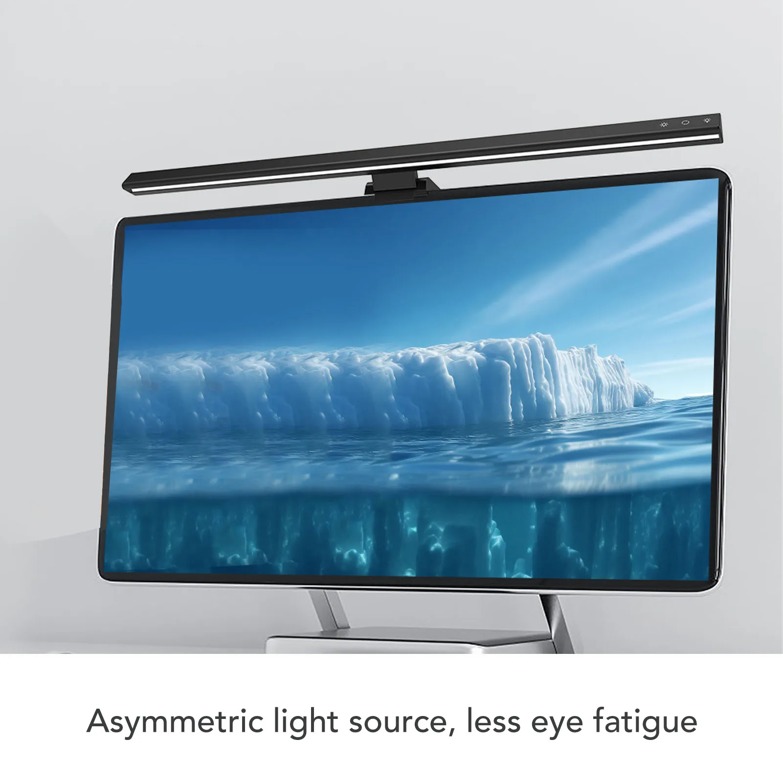 

Светодиодная лампа для монитора с сенсорным управлением, черная, с тремя режимами яркости, питание от USB, 15 режимов освещения, для дома и компьютера