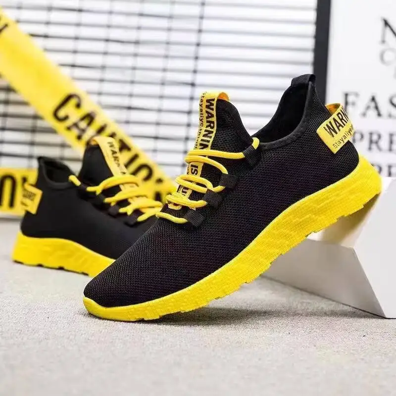 

Male's Sneakers Casual Lightweight Mesh Sports Shoes Summer Men's Outdoor Soft Sole Breathable Comfort Fashion Tide Running Shoe