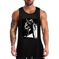 NCR Ranger flag high quality black and white Tank Top running shirt underwear gym shirt men muscle t-shirt