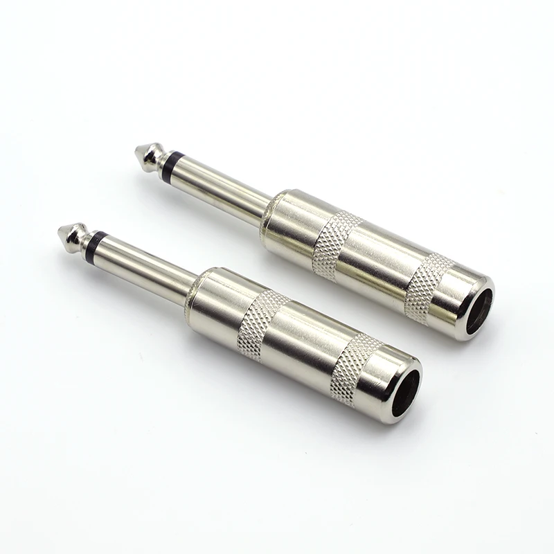 6.35mm assembly type plug microphone male 6.3 single tone plug 6.35 guitar plug   speaker line connector