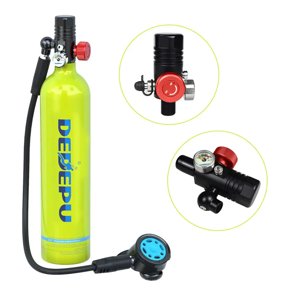 DEDEPU Full Set Diving Equipment Portable Tank Cylinder Scuba Diving