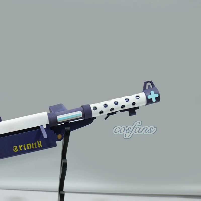 Blau Archiv Figur Mika Cosplay Requisiten Kann Feuer Modell Pistole Kunststoff Requisiten Anime Peripheriegeräte PVC Acgn Requisiten Angepasst