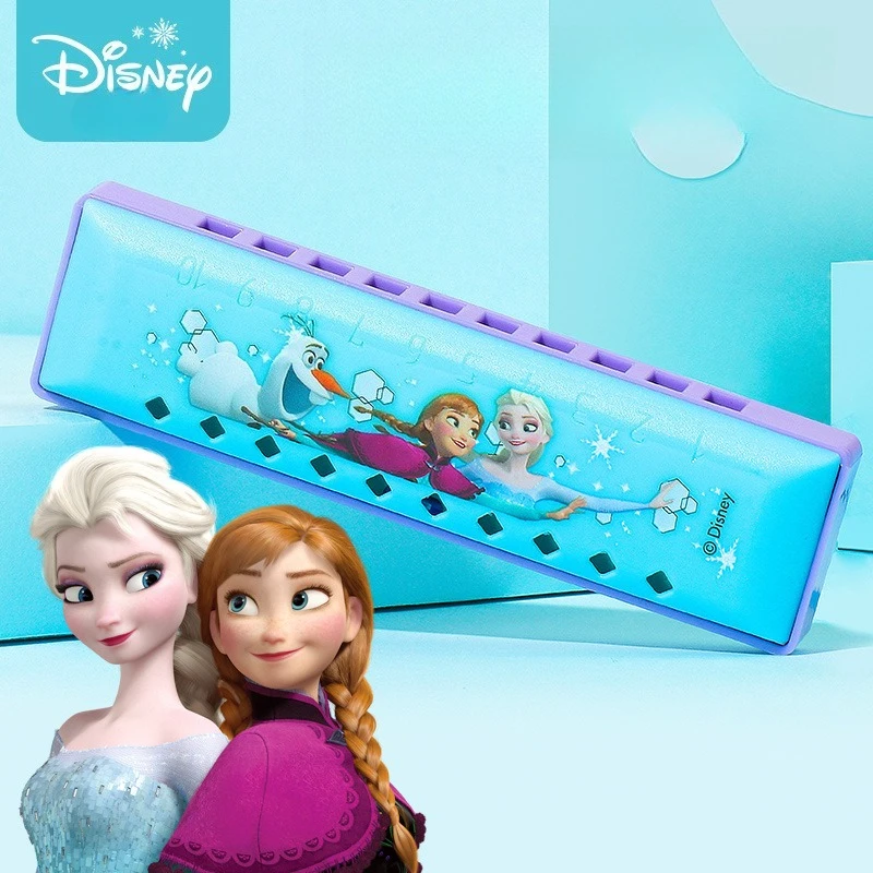 

Детские игрушки-гармошки Disney с 10 отверстиями, полифонический орган для начинающих, детский сад, вводные инструменты для мальчиков и девочек