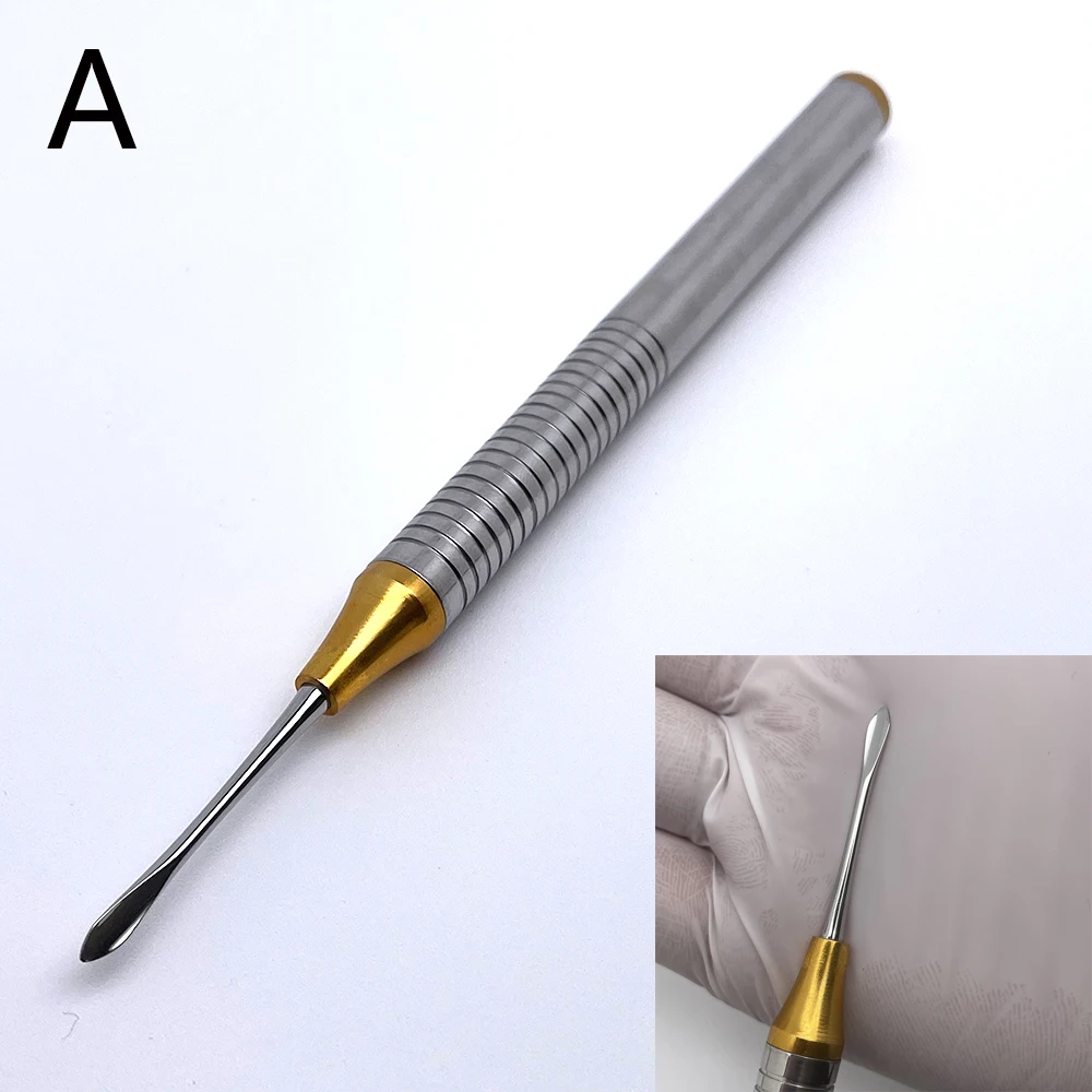 3Pcs Dental Extractor Titanium Tip Flexible Kit Periodontal Instruments Tool Tooth Extractor Titanium Tip Material