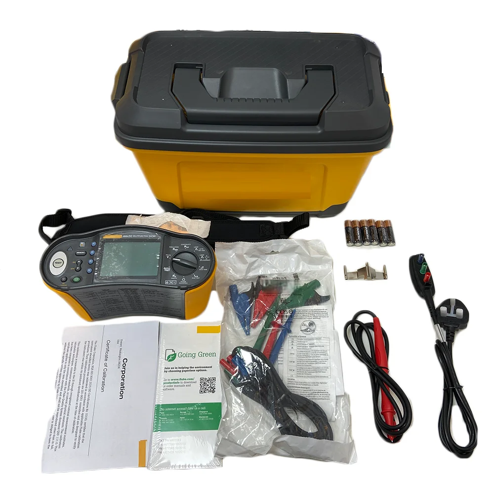 Flu K E 1664FC 1664FVF 1663FVF 1662 اختبار متعدد الوظائف مخزون قياس مقاومة الأرض الجديد مع ضمان لمدة سنة واحدة