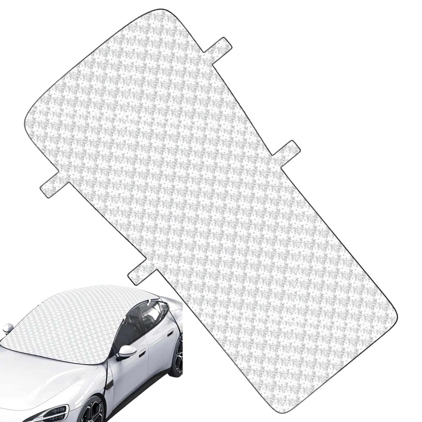 

Car Covers Hail Protector Half Cover Protective Exterior Awning Sunshield Anti-hail Outdoor Waterproof Universal Windshield Dust