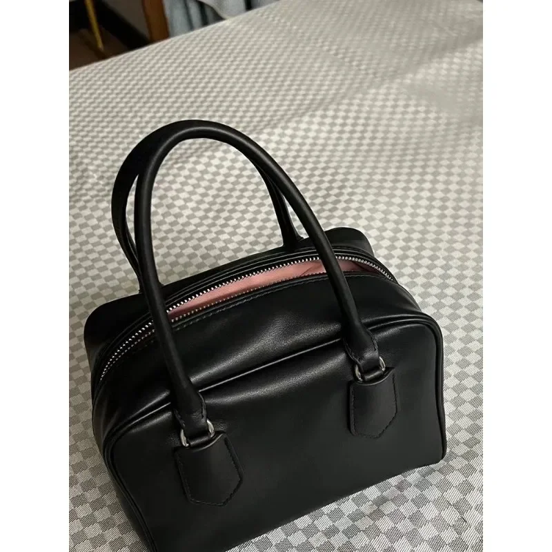 Minority Design New Style Small Square Bag Handbag Boston Bag Commuting Female