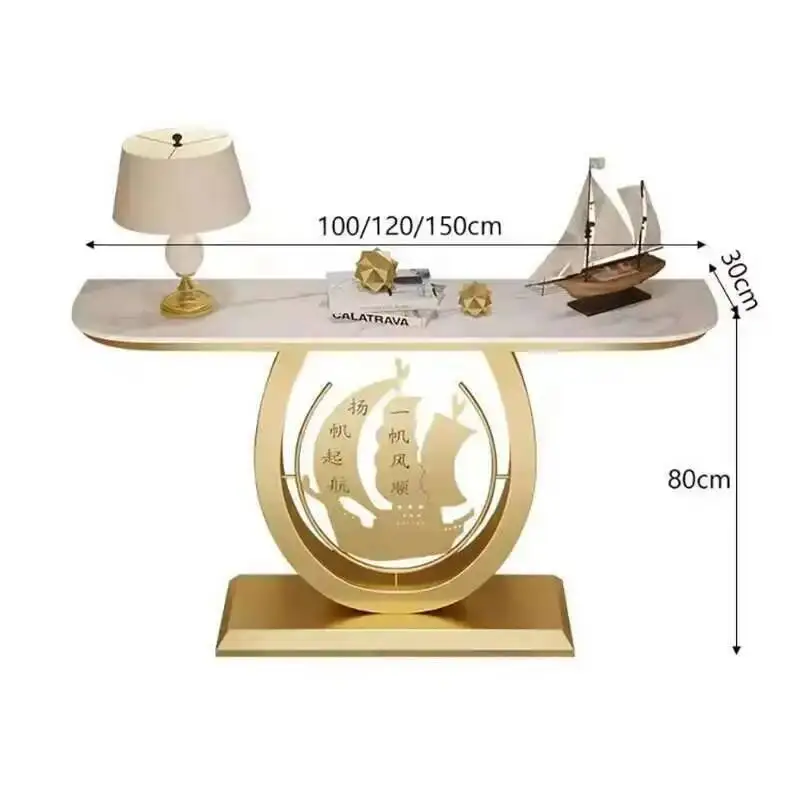

Aesthetic Console Table Vintage Marble ‘luxury Glamour Beauty Console Table Minimalist Entryways Wohnzimmer Tisch Home Furniture