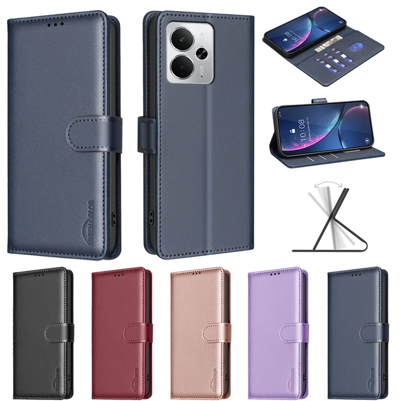 Für Etui Realme 14 5G Fall Klassische Leder Telefon Fall Für Realme 14 Pro Realme 14 14 Pro 5G Brieftasche buch Abdeckung RFID Blocking Fundas