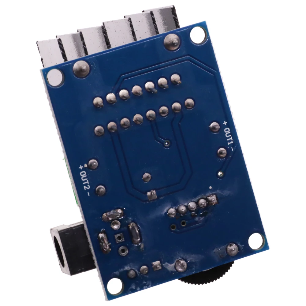 1Pcs Audio Power Amplifier board DC 6 to 18V TDA7297 Module Double Channel 10-50W Wholesale