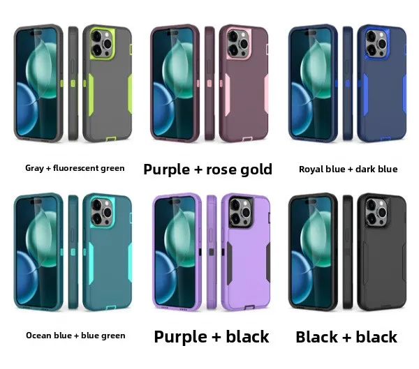 

For iPhone 15/ 15plus/ 15 Pro/ 15 Pro MAX Case Shockproof Matte Phone Bumper Hybrid Cases For iPhone 15/15plus/15 Pro/15 Pro MAX