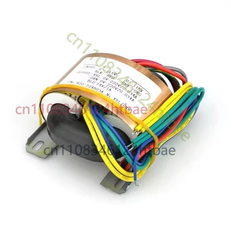 

For 30VA R-core Transformer, 220V+220V+14V HiFi Audio Power Transformer for EAR834 Phono Stage Amplifier