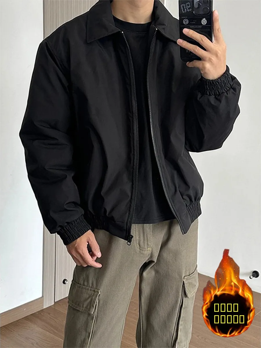 

Мужская зимняя повседневная куртка-бомбер Bla Flight Jaet из хлопка с утеплителем, утолщенная, теплая, в американском стиле, с воротником-стойкой, свободного кроя