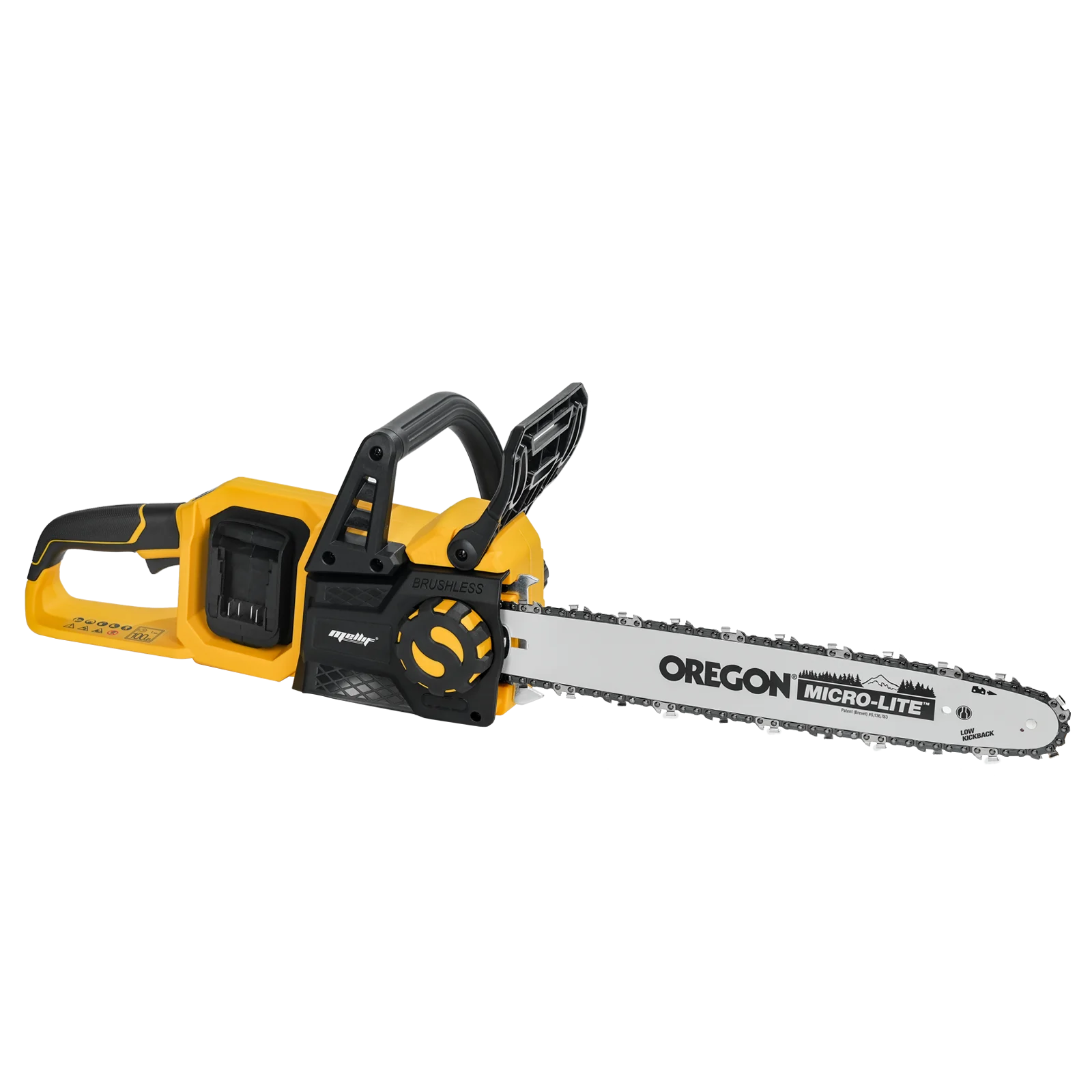 

40V 16" Brushless Cordless Chainsaw Compatible with Dewalt 20V MAX Battery, Handheld Electric Chain Saw for Tree Wood Cutting