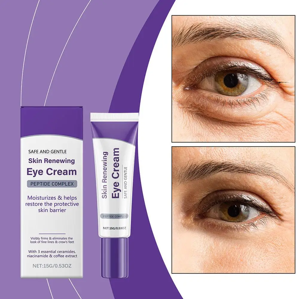 15g retinol anti-envelhecimento creme para os olhos hidratante high-end para cuidados com a pele dos olhos suavização creme para os olhos finos para presentes l2s7