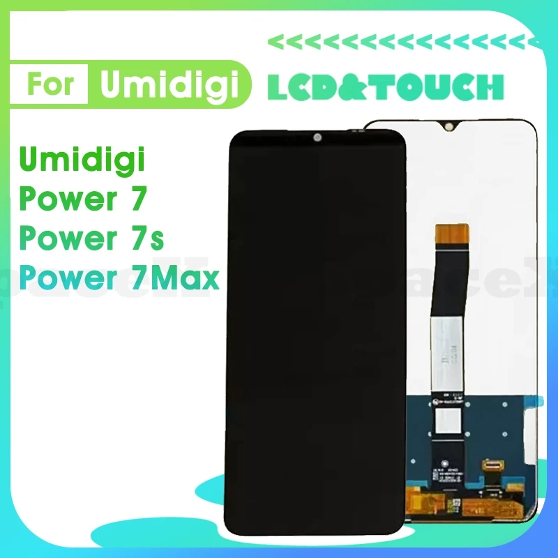 

Power7s 6.7"Tested For Umidigi Power 7 7S 7Max LCD Display Touch Digitizer Assembly Replacement Phone Screen Power 7 max lcd