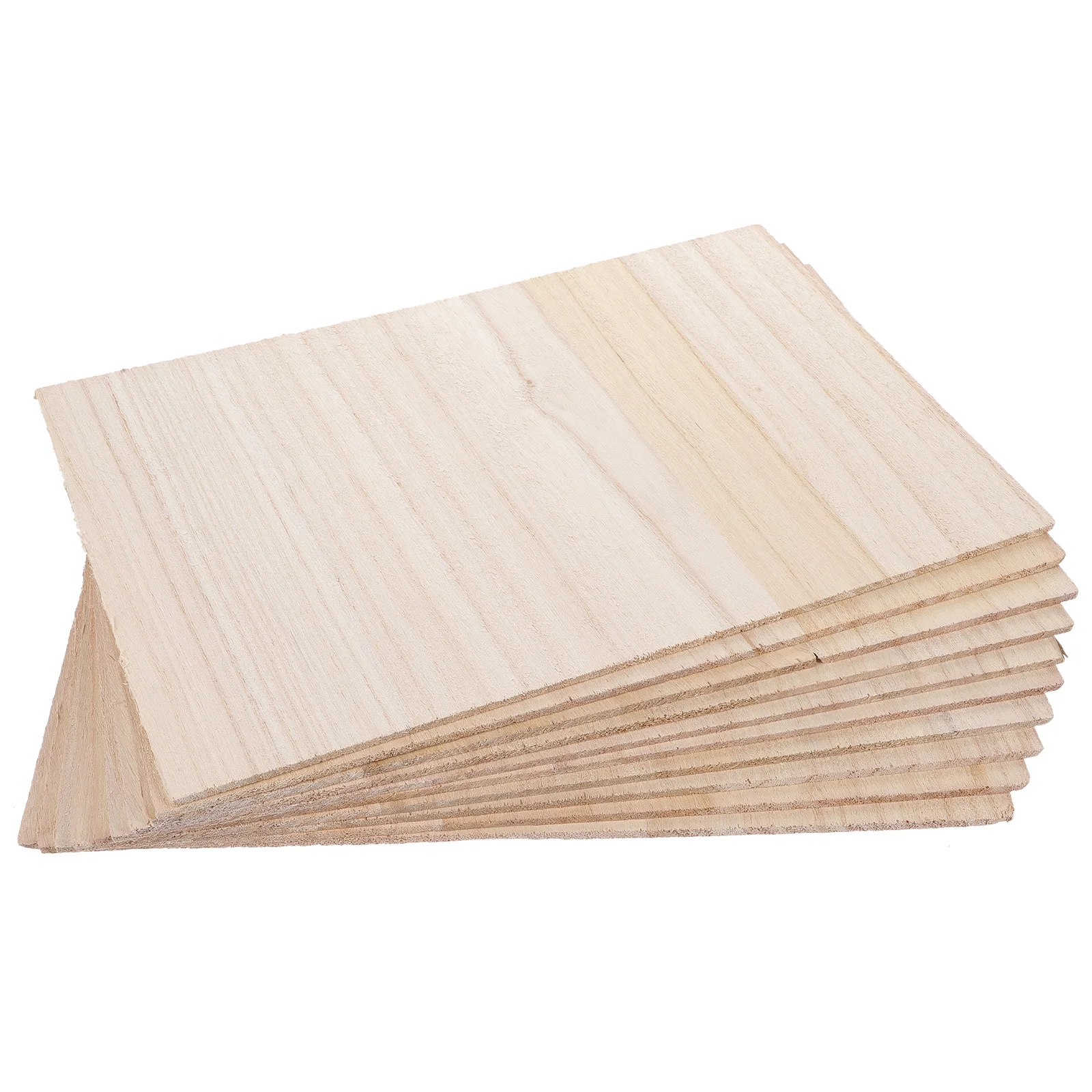 

10 Pcs Wooden Board Taekwondo Hitting Child Daily Karate 30x20cm Convenient