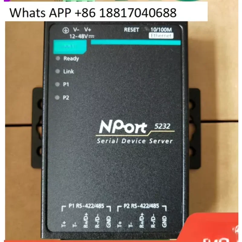 NPORT5232 NPORT5232I 2 portas, servidor serial original