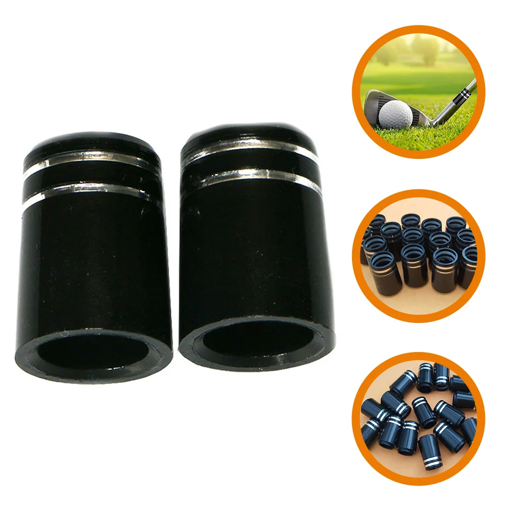 

2pcs Golf Rubber Covers Ferrules Golfing Clubs Ferrules for Iron Shafts 0370 Durable Golfs Cue Protectors Sleeves