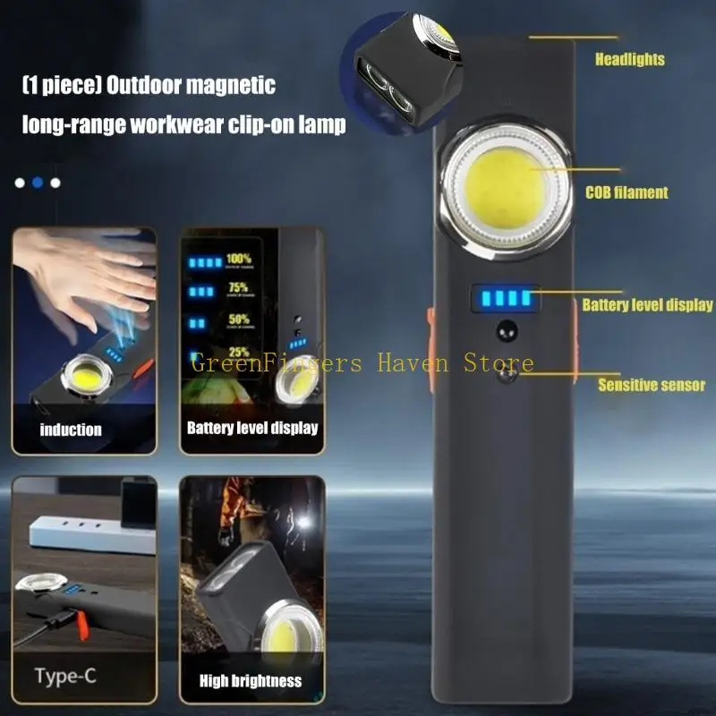 F68d Outdoor Emergency Light Light Clip Lamp Lamp USB