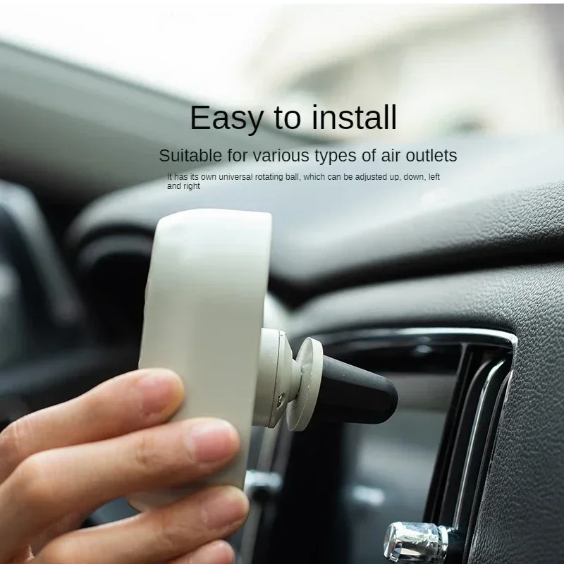 Car Air Outlet Fan USB Cooling Fan with Color Changing Light 3 Speed Fan Low Noise Multi-function Fan Cooler Car Accessories