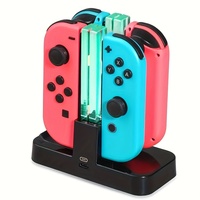 DOBE Charging Dock Compatible with Switch for Joy Con & OLED Model Controller with Lamppost LED Indication