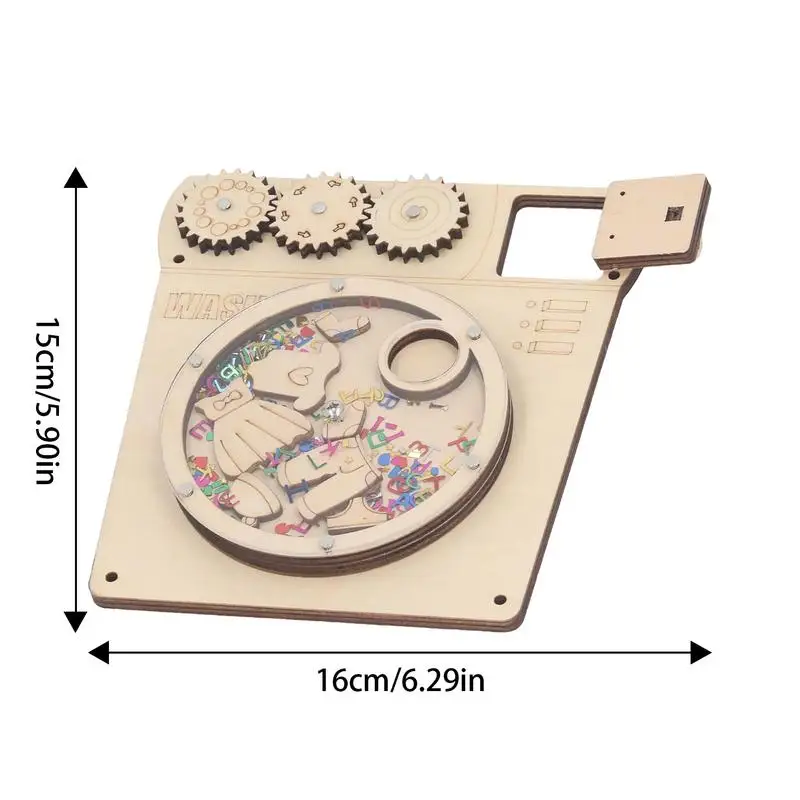 Tavola sensoriale forma della lavatrice attività di apprendimento educativo giocattoli sensoriali giocattolo educativo che migliora le abilità motorie fini per