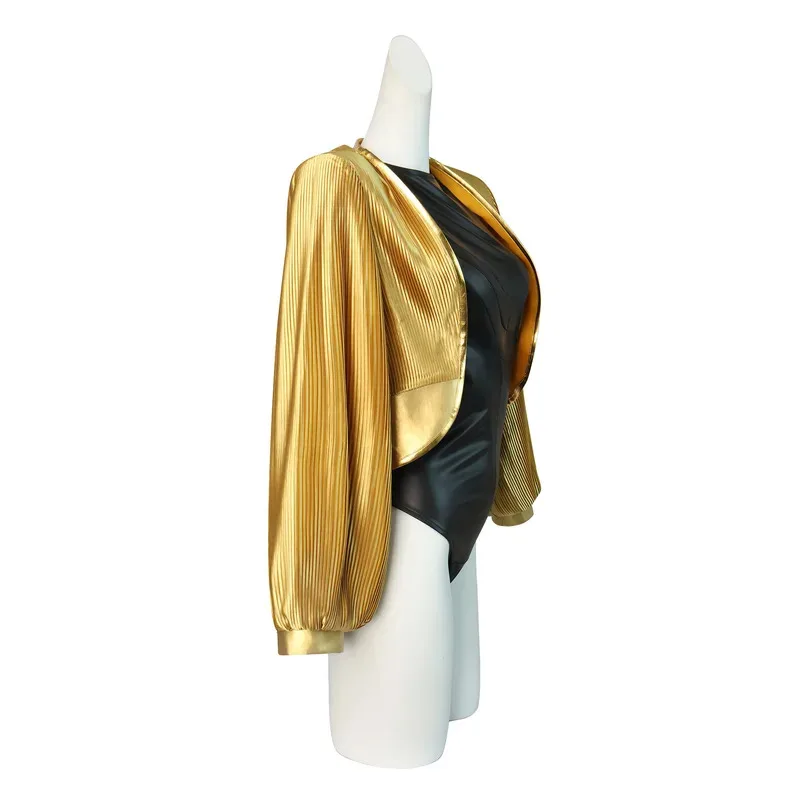 qq023Juego disfraz de corazón atómico Balerina gemelos Robot muñeca izquierda derecha Cosplay mono Zentai traje mono chaqueta W