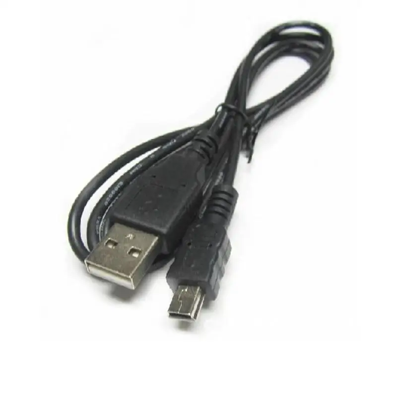 USB 2.0 A Male to Mini 5 Pin B Best Black Data Charging Cable Cord Adapter 80/100 cm length Data Cables usb extension cable