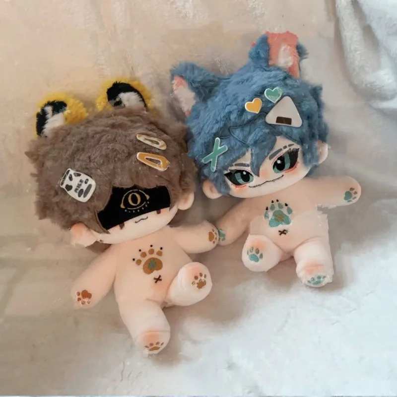 20cm Anime Game Identity V Seer Kawaii Cosplay Cotton Doll Body Fans Collection Eli Clark Cartoon Soft Plushies Toy Figures Gift