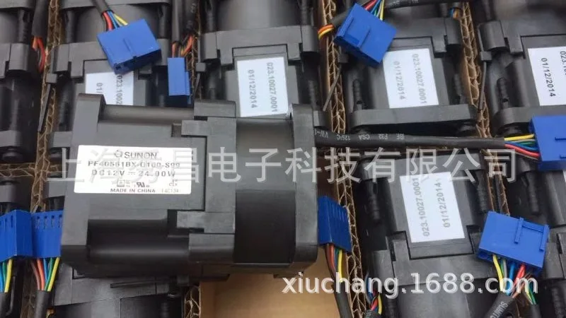 

New SUNON PF40561BX-Q100-S99 4056 12V 24W Cooling Fan for Electronics
