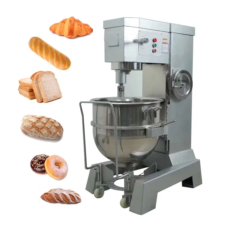 Commercial Electric Full-automatic Food Mixer Dough Mixer Multi-functional Large Dough Mixing Machine Bread Dough Mixer 4800w