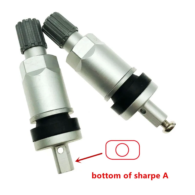 4pc TPMS Aluminum Alloy Tire Valve Stem Service Replacement for Tyre Pressure Monitoring System Sensor Repair Kit for Geely Chev