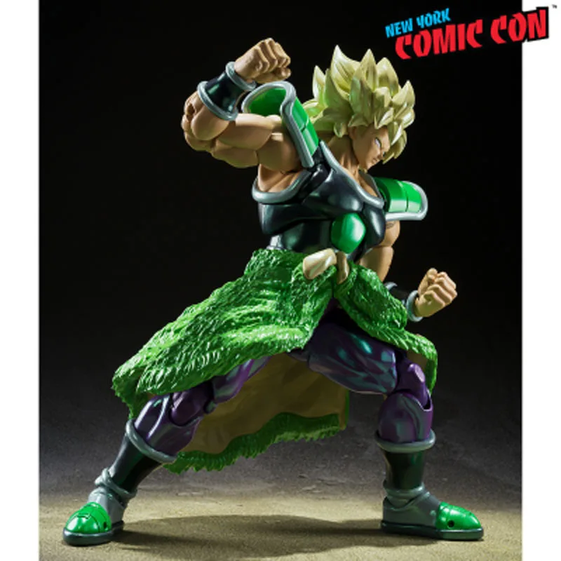 Bandai Echte S.H.Figuarts Anime Figuur Dragon Ball Super: Broly - Super Saiyan Broly - Exhibition Limited Edition - 190 mm