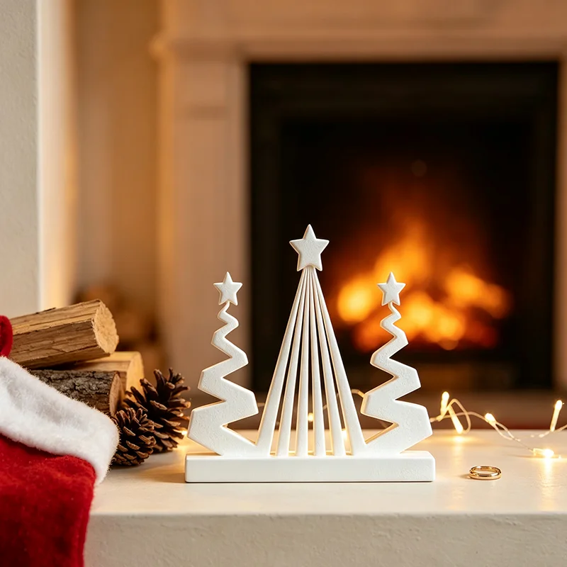 Nowoczesna ażurowa figurka cho – 3D Printing Xmas recenzja i cena