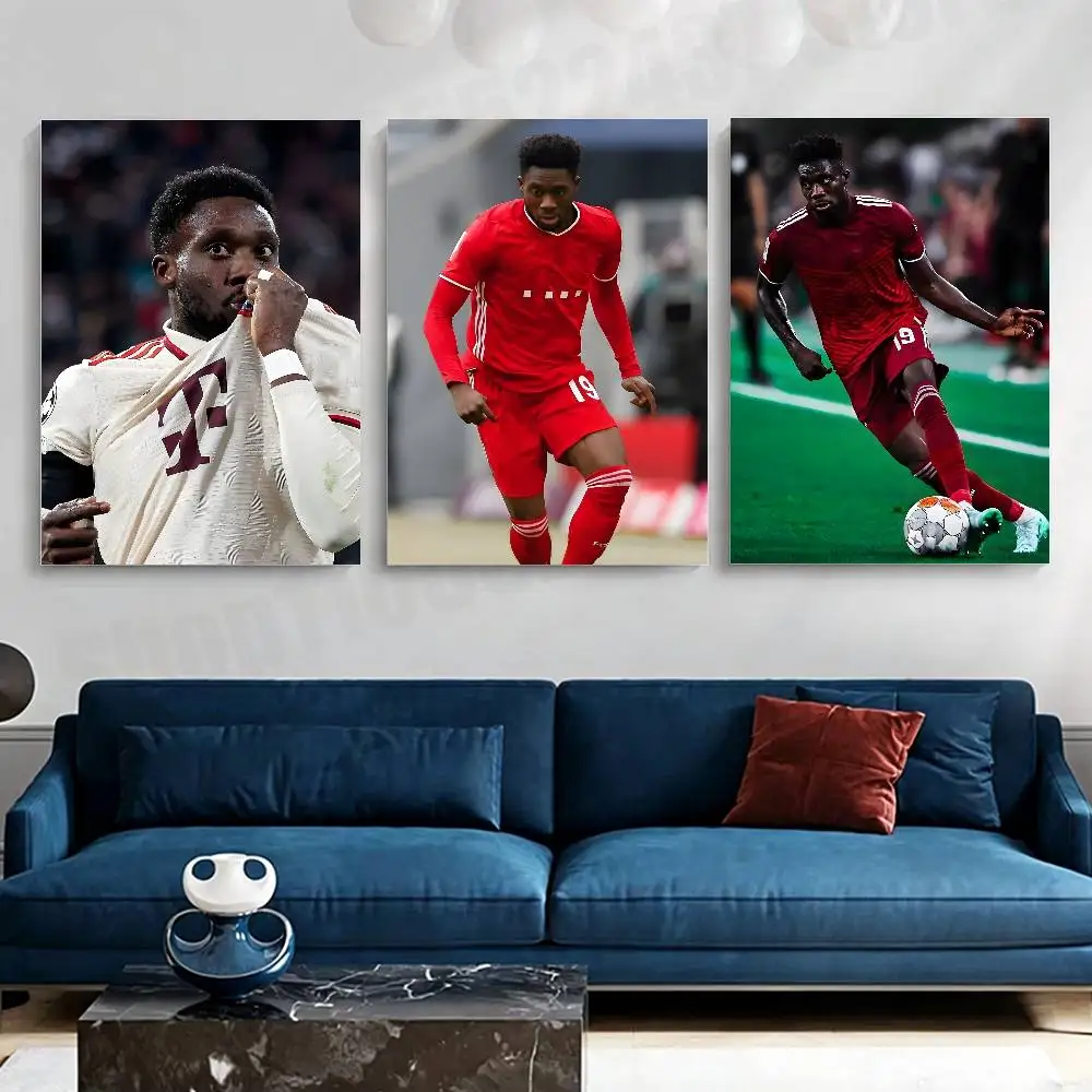 Football 2026 Canada D-Davies Poster Sticker Classic Art Painting for Home Bedroom Cafe Office Wall Decor