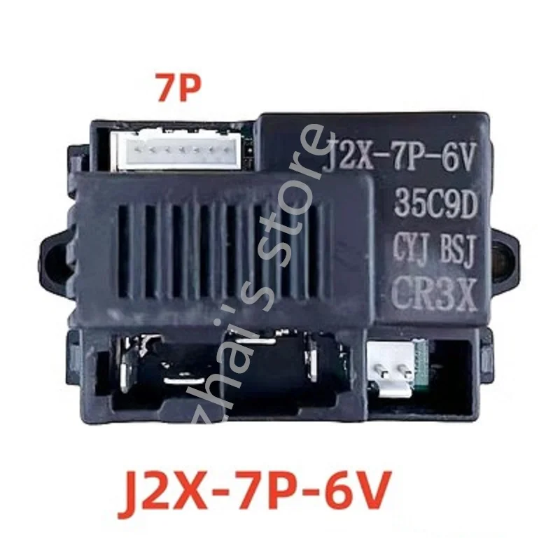 J2X-7P-6V veicolo elettrico per bambini telecomando ricevitore circuito scheda principale Controller accessori per auto per bambini