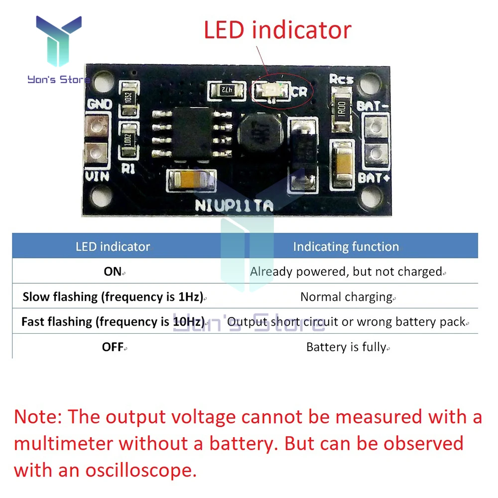 1-8S NiMH NiCd Battery Dedicated Charger Module 1.2V 2.4V 3.6V 4.8V 6V 7.2V 8.4V 9.6V USB Power Supply Short Circuit Protection