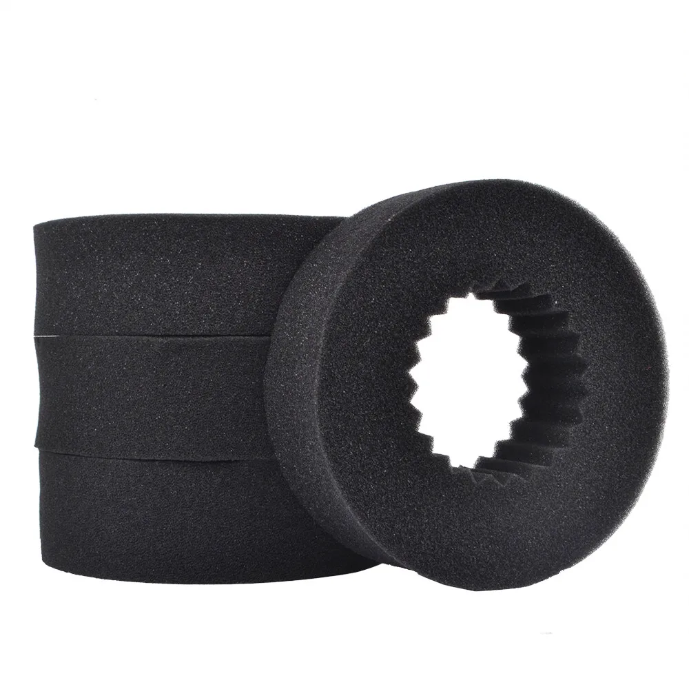 4PCS Foam Tires Inserts for Tamiya Blackfoot Monster Beetle Mud Blaster GF02