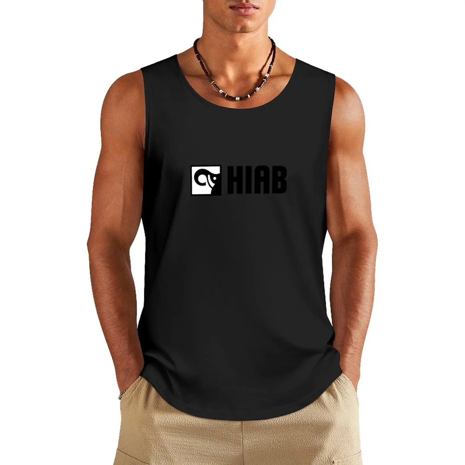 

Diesels Truck Hiab Tank Top Men's gym t-shirts Sports shirt man cute tops T-shirt for fitness