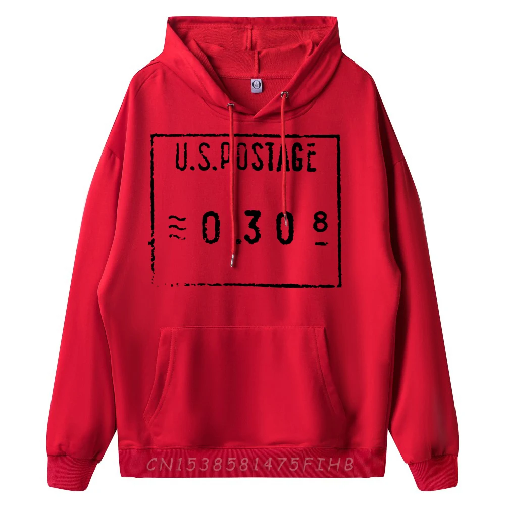 Us Postage Vintage Antique Stamp Travel Vacation Grahpic Tee Hoodie Man Clothes Japan Style