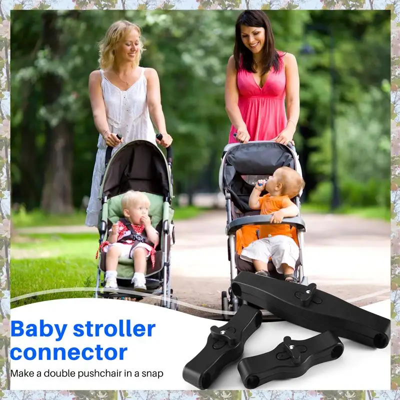 

Eco-Friendly-3Pcs Coupler Bush Insert Into The Strollers For Baby Yoya Stroller Connector Adapter Make YOYO Into Pram Twins