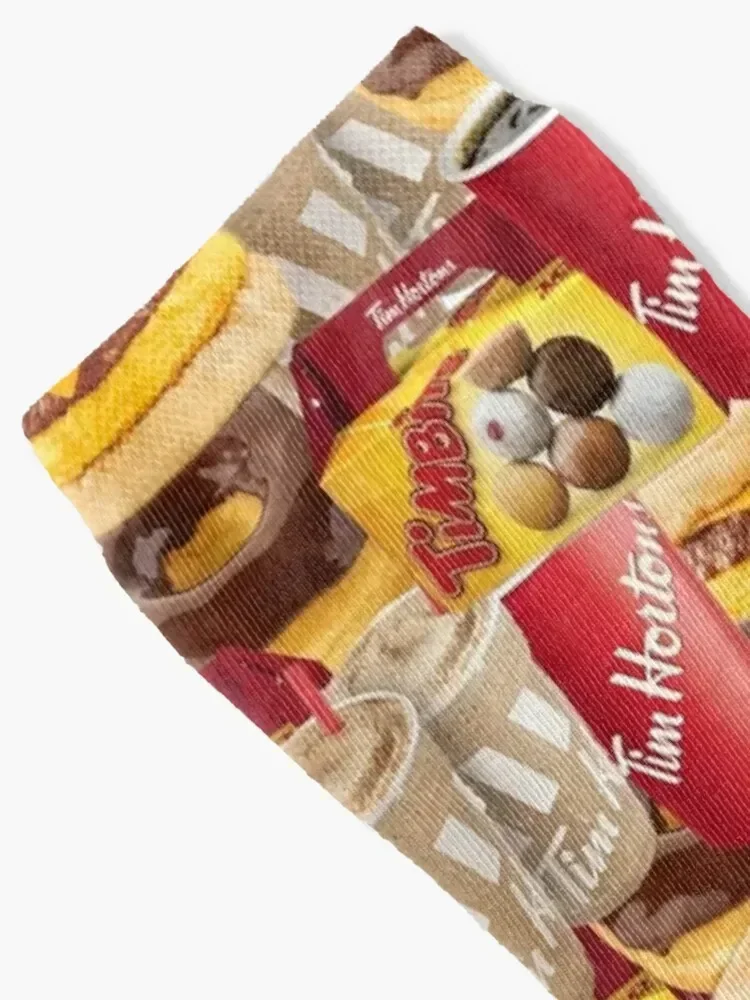 تيم هورتونز كلية وملصق حزمة الجوارب مجنون بالجملة أحذية المشي لمسافات طويلة الرياضة الرجال الجوارب الفاخرة العلامة التجارية النسائية #2