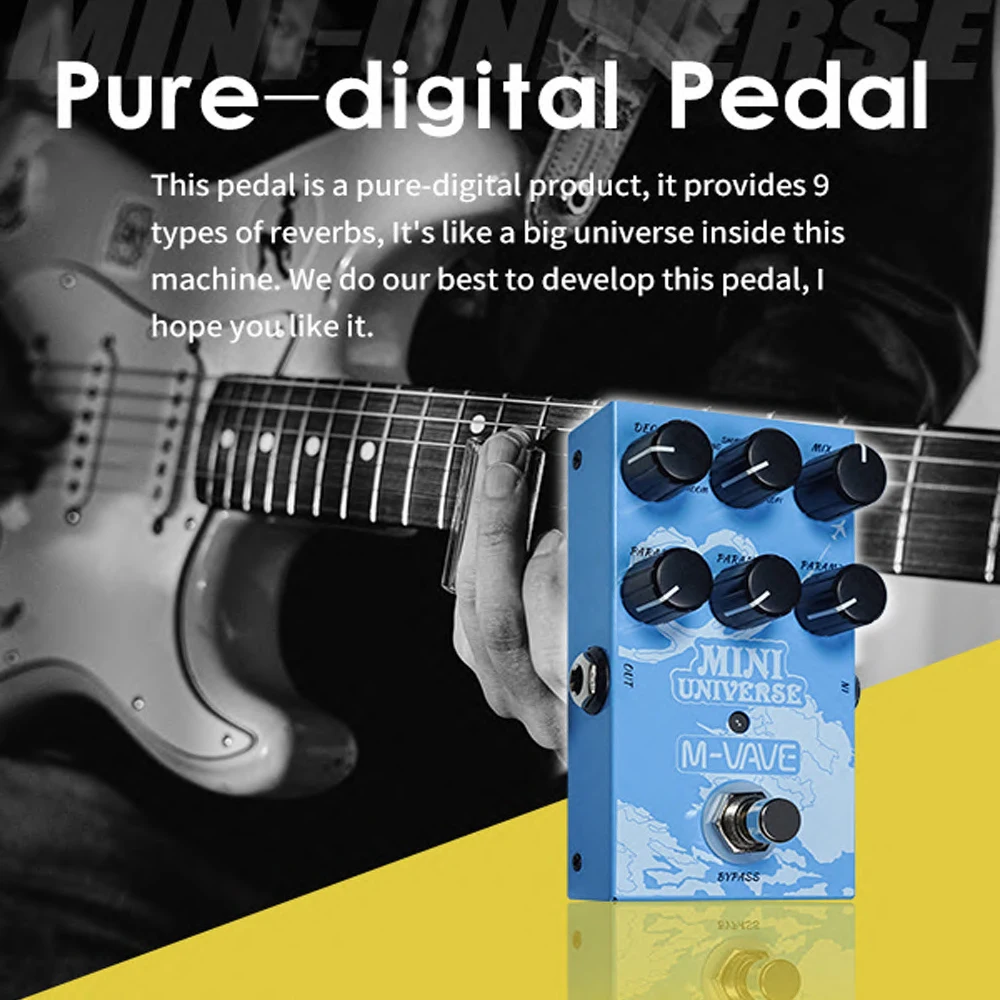 pedale-de-reverberation-pour-guitare-electrique-m-vave-mini-universe-–-stompbox-numerique-9-en-1-true-bypass-boitier-metallique-robuste-compatible-studio-et-scene