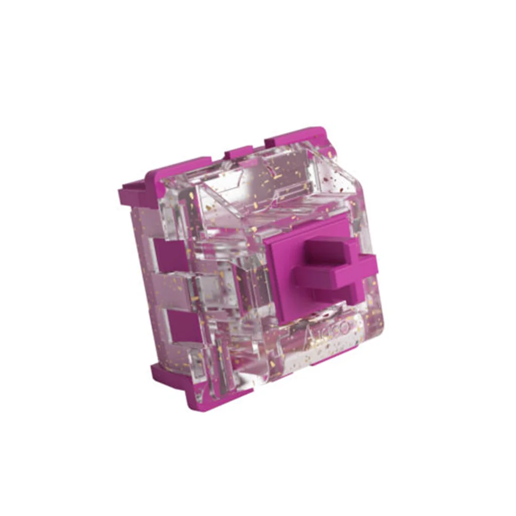 Akko CS النبيذ الأحمر التبديل النبيذ الأبيض التبديل الخطي اللمس 3 دبابيس تزييت لألعاب لوحة المفاتيح الميكانيكية MX مفاتيح ذاتية الصنع مخصصة