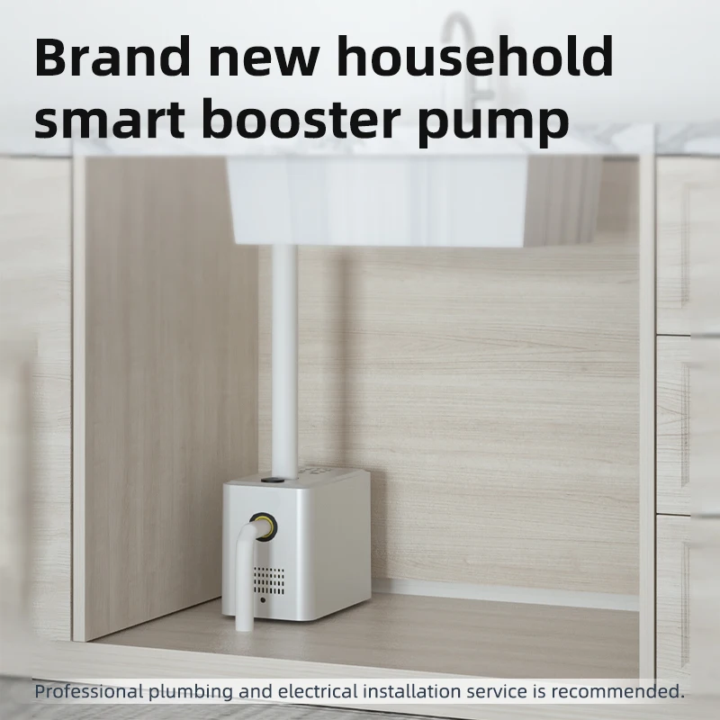 Deli DL-GSP300-Z1 Water Heater Special  Pump Household Automatic Silent Shower Head Water Pressure  Tap Water