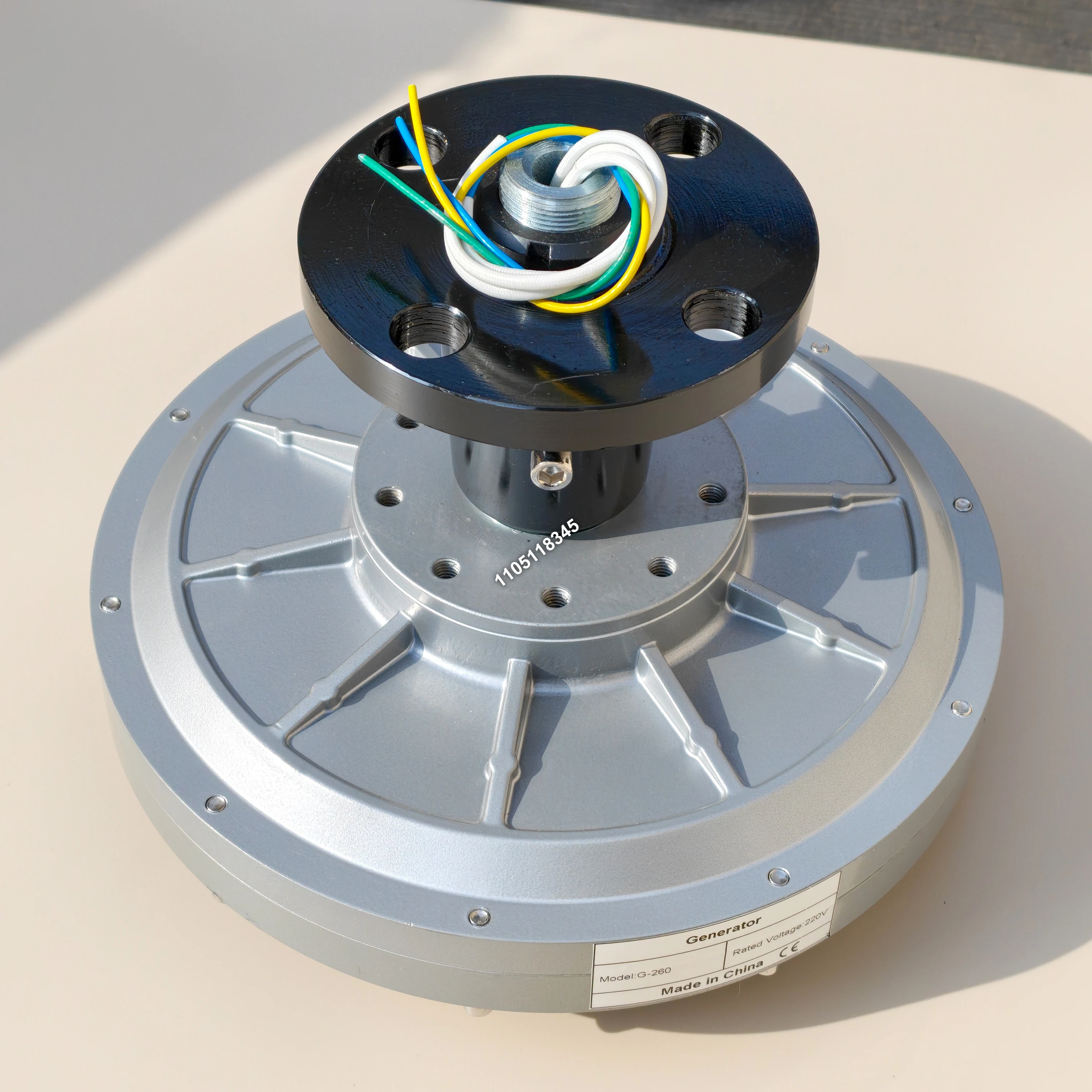 Generatore eolico 300 giri/min 100 giri/min 6KW 10000W 15000W 20000W 110V 220V Generatore a magneti permanenti coreless trifase certificato CE