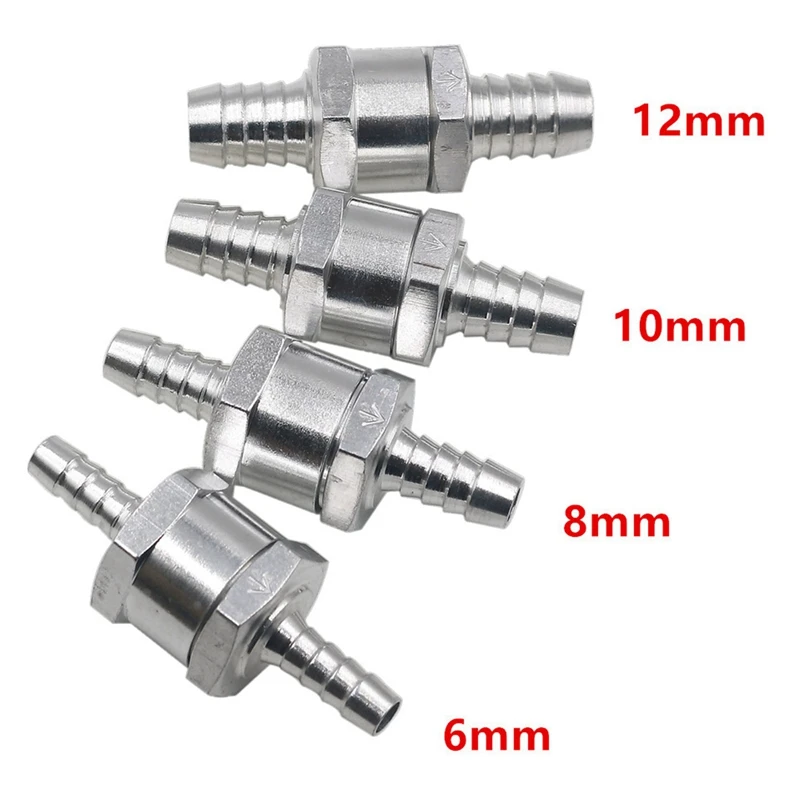 Clapet anti-retour unidirectionnel en aluminium pour moteur de pétrole brut, utilisé dans les navires, camions, etc., 6mm-12mm, 4 pièces