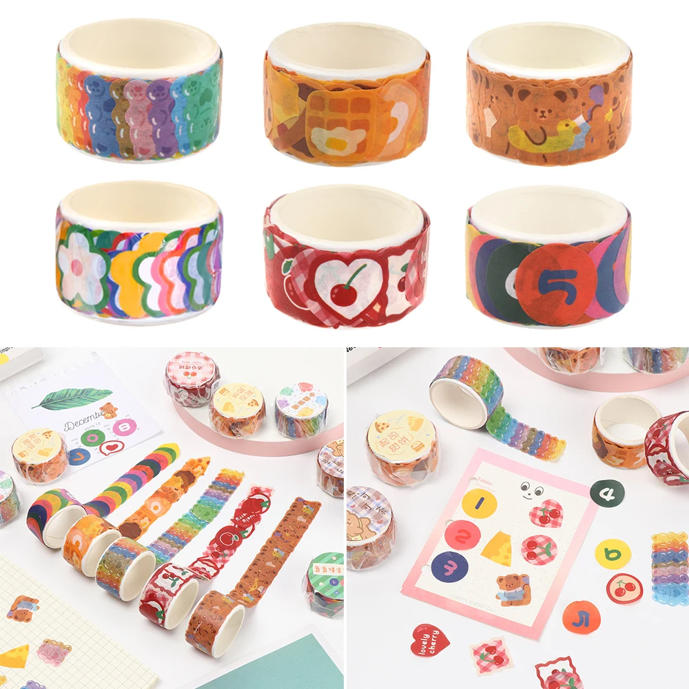 School Supplies Decorative DIY Washi Tape Diary Label Scrapbooking Sticker Sticky Paper